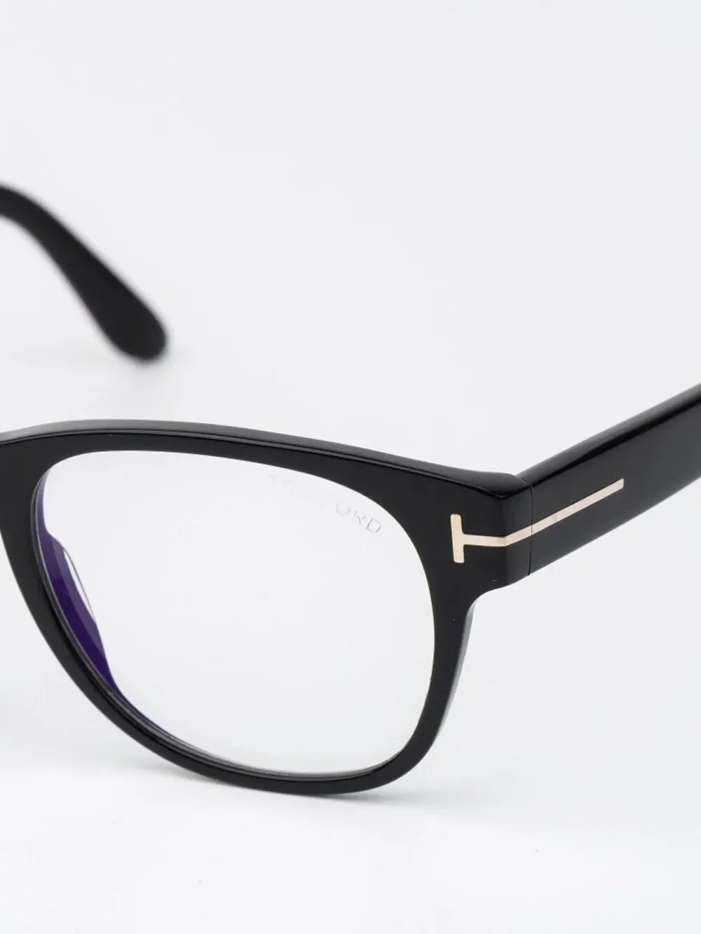 Tom Ford Women Eyeglasses Black Square FT5898-B NEW AUTHENTIC